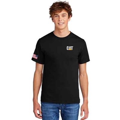 OHCT6014<br>Mens Cat Flag Tee